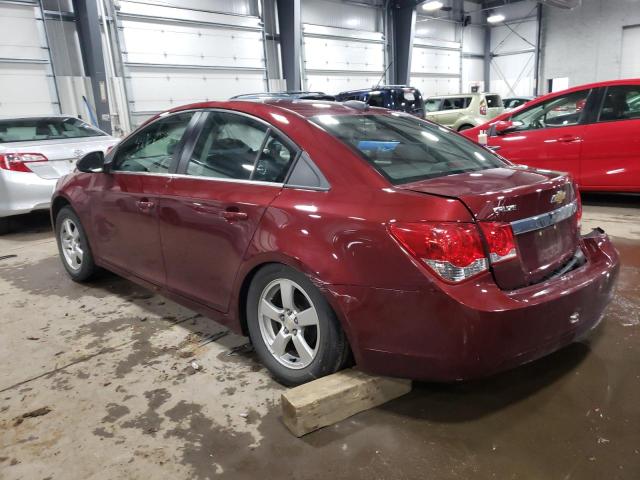 1G1PE5SB5G7160896 - 2016 CHEVROLET CRUZE LIMI LT RED photo 2