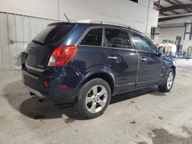 3GNAL4EK0ES663430 - 2014 CHEVROLET CAPTIVA LTZ BLUE photo 3