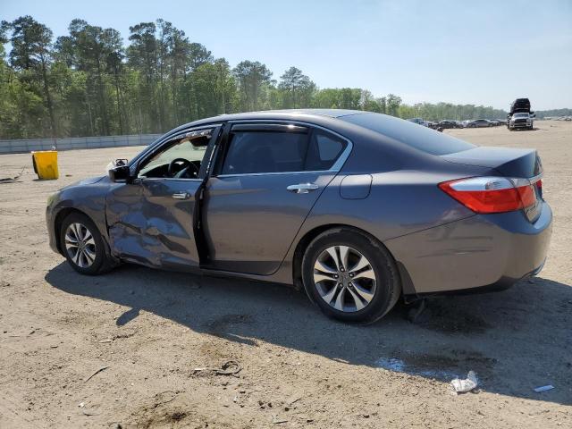 1HGCR2F30DA019181 - 2013 HONDA ACCORD LX GRAY photo 2