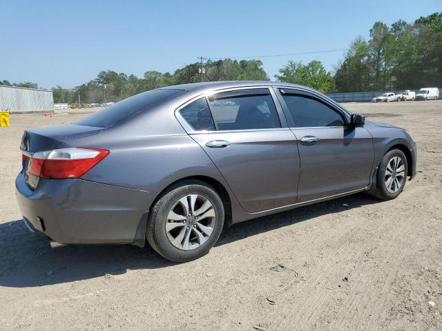 1HGCR2F30DA019181 - 2013 HONDA ACCORD LX GRAY photo 3