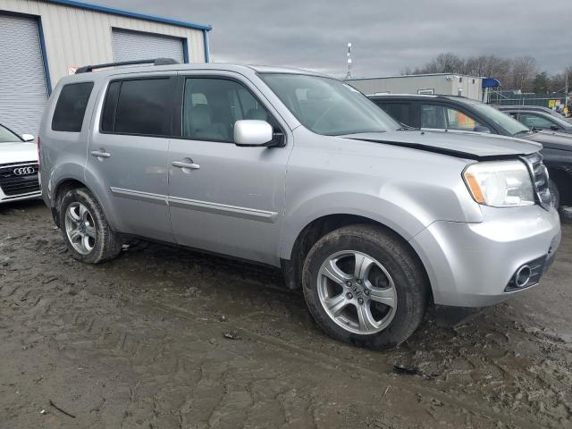 5FNYF4H78DB076809 - 2013 HONDA PILOT EXLN SILVER photo 4