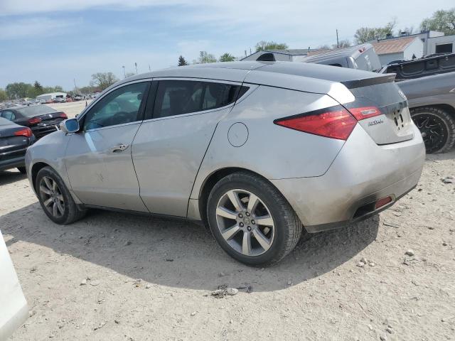 2HNYB1H40BH500422 - 2011 ACURA ZDX TECHNOLOGY SILVER photo 2