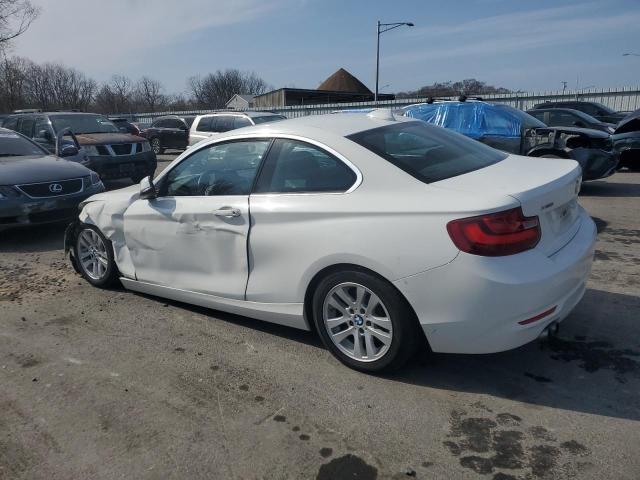 WBA1F7C57FV367618 - 2015 BMW 228 XI WHITE photo 2