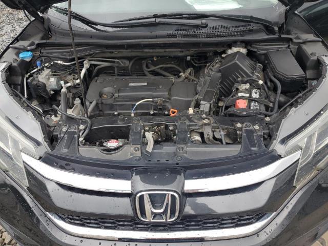 5J6RM4H40GL080493 - 2016 HONDA CR-V SE BLACK photo 11