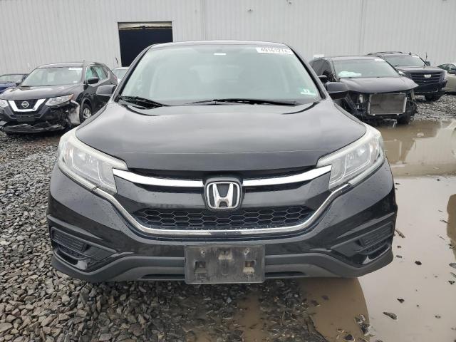 5J6RM4H40GL080493 - 2016 HONDA CR-V SE BLACK photo 5