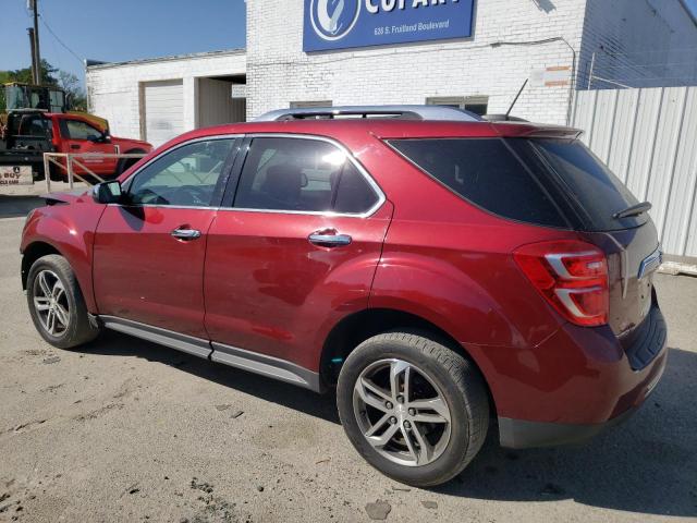 2GNFLGEK4H6167475 - 2017 CHEVROLET EQUINOX PREMIER RED photo 2