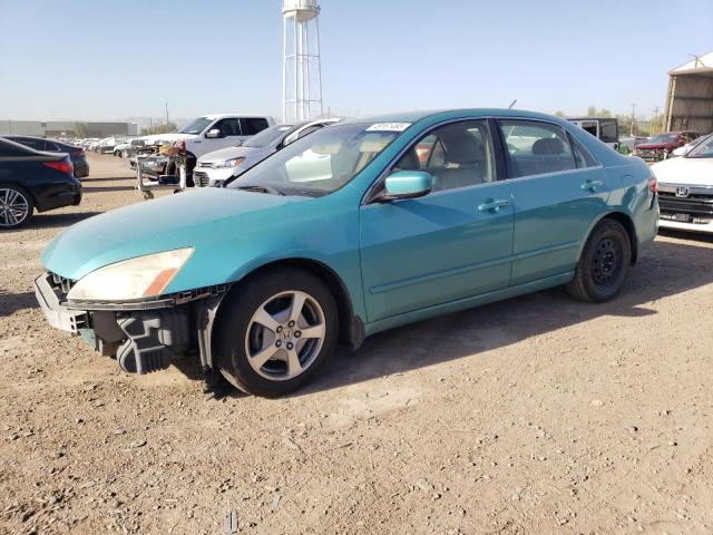 JHMCN36465C012409 - 2005 HONDA ACCORD HYBRID TEAL photo 1