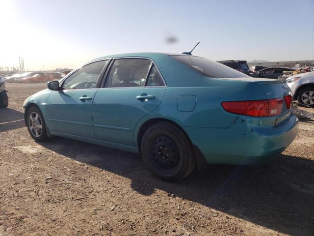 JHMCN36465C012409 - 2005 HONDA ACCORD HYBRID TEAL photo 2