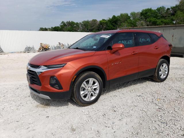 3GNKBCR41NS139510 - 2022 CHEVROLET BLAZER 2LT ORANGE photo 1