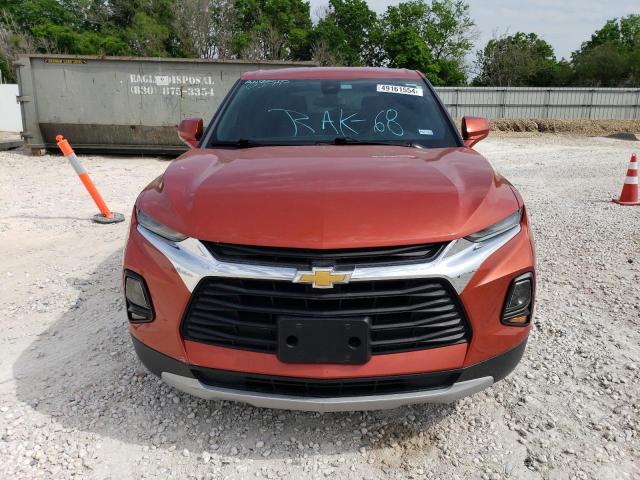 3GNKBCR41NS139510 - 2022 CHEVROLET BLAZER 2LT ORANGE photo 5