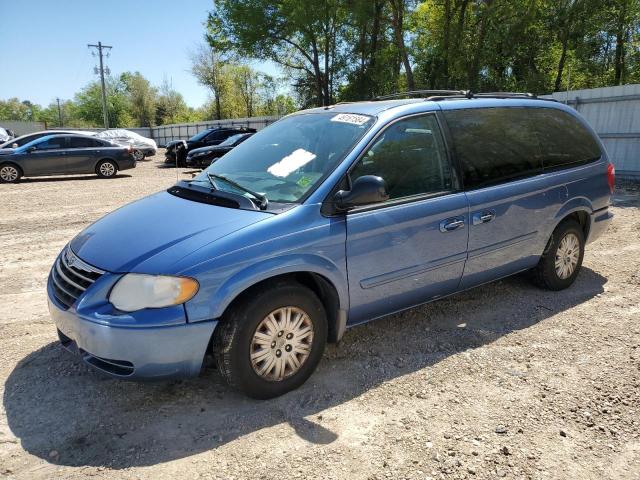 2A8GP44R67R123532 - 2007 CHRYSLER TOWN & COU LX BLUE photo 1