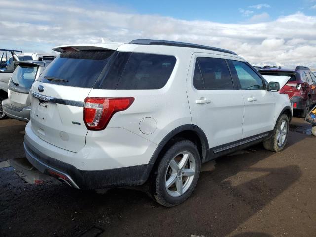 1FM5K8D83GGA85380 - 2016 FORD EXPLORER XLT WHITE photo 3