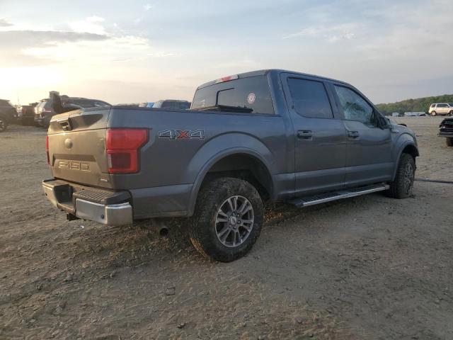 1FTEW1E48LFB12682 - 2020 FORD F150 SUPERCREW GRAY photo 3