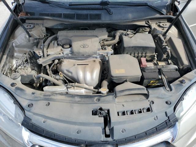 4T4BF1FK4FR461145 - 2015 TOYOTA CAMRY LE GOLD photo 11