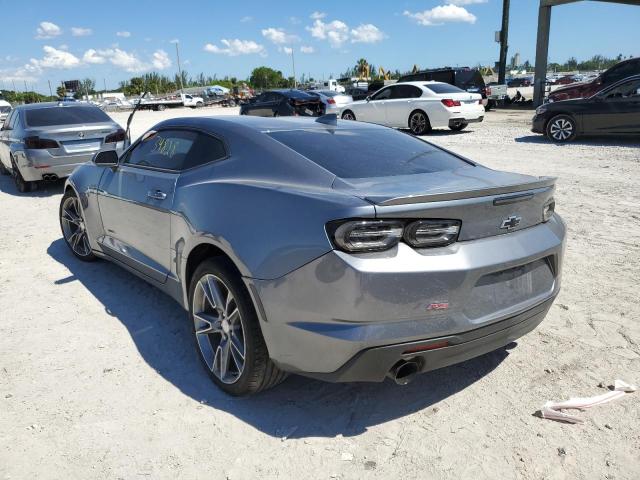 1G1FB1RSXK0126022 - 2019 CHEVROLET CAMARO LS GRAY photo 2