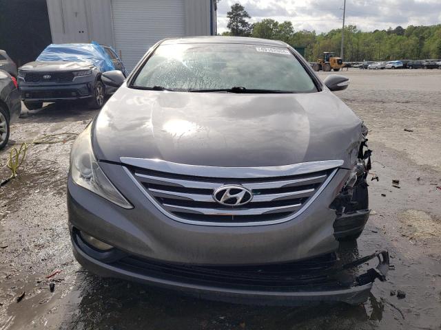 5NPEC4AC2EH882991 - 2014 HYUNDAI SONATA SE GRAY photo 5