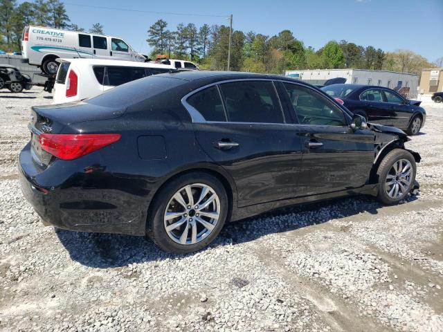 JN1BV7AP2EM676421 - 2014 INFINITI Q50 BASE BLACK photo 3