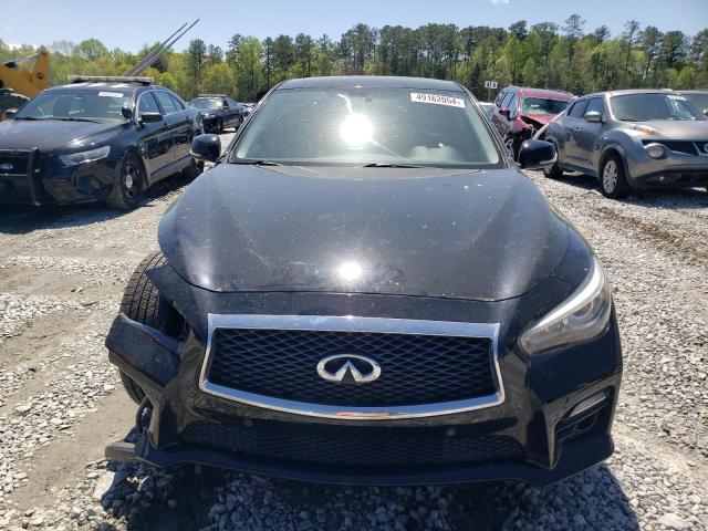 JN1BV7AP2EM676421 - 2014 INFINITI Q50 BASE BLACK photo 5