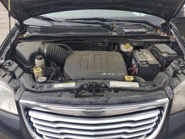 2C4RC1CG1CR193122 - 2012 CHRYSLER TOWN & COU TOURING L BLACK photo 12