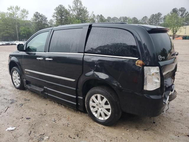 2C4RC1CG1CR193122 - 2012 CHRYSLER TOWN & COU TOURING L BLACK photo 2