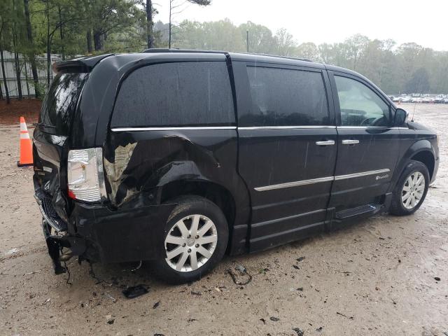 2C4RC1CG1CR193122 - 2012 CHRYSLER TOWN & COU TOURING L BLACK photo 3