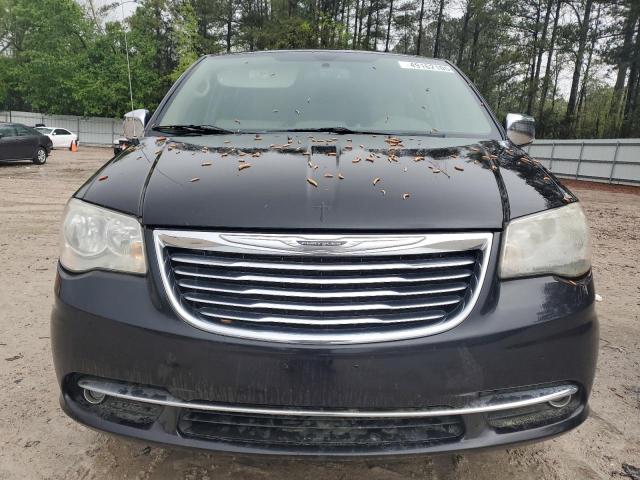 2C4RC1CG1CR193122 - 2012 CHRYSLER TOWN & COU TOURING L BLACK photo 5