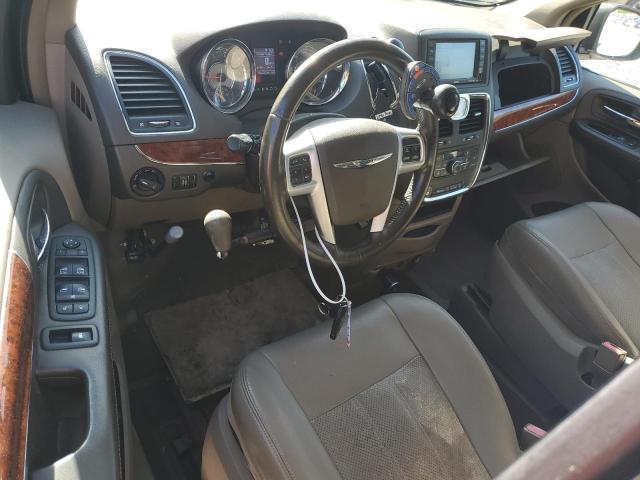 2C4RC1CG1CR193122 - 2012 CHRYSLER TOWN & COU TOURING L BLACK photo 8