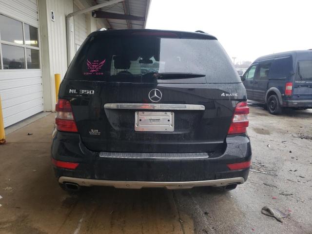 4JGBB8GB9BA744228 - 2011 MERCEDES-BENZ ML 350 4MATIC BLACK photo 6