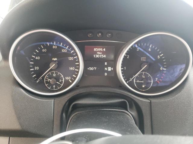 4JGBB8GB9BA744228 - 2011 MERCEDES-BENZ ML 350 4MATIC BLACK photo 9