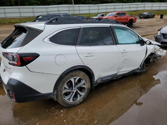 4S4BTALC7L3126107 - 2020 SUBARU OUTBACK LIMITED WHITE photo 3