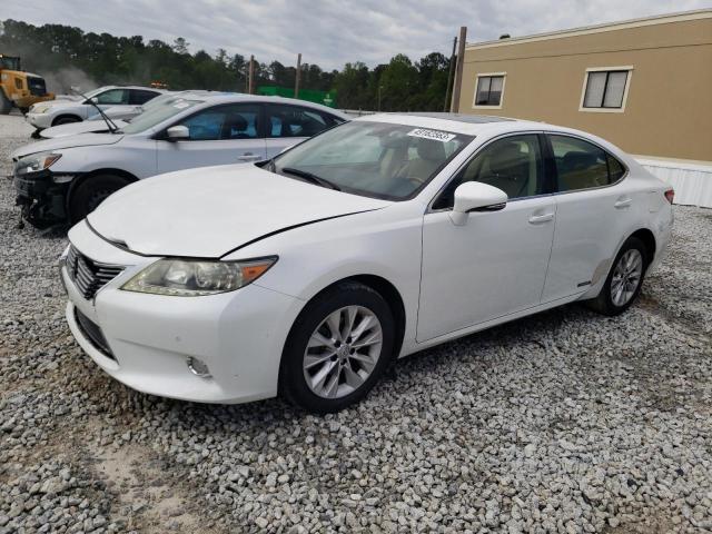 JTHBW1GG8D2030534 - 2013 LEXUS ES 300H WHITE photo 1