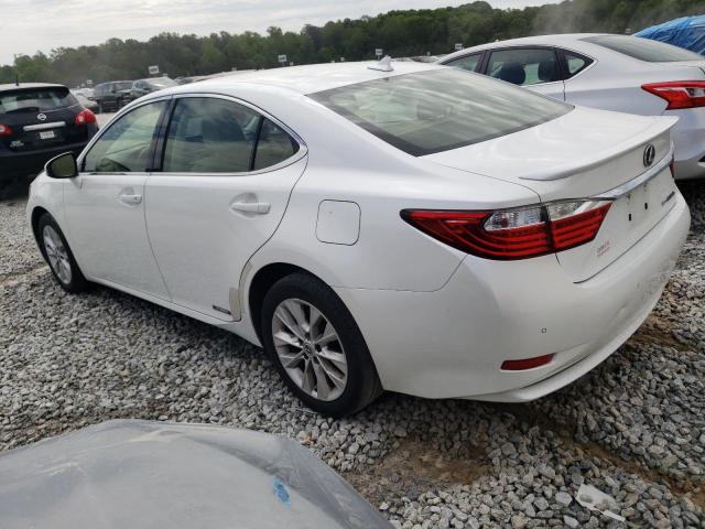 JTHBW1GG8D2030534 - 2013 LEXUS ES 300H WHITE photo 2