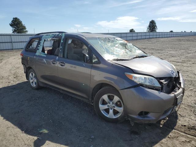 5TDKK3DC2BS129088 - 2011 TOYOTA SIENNA LE GRAY photo 4