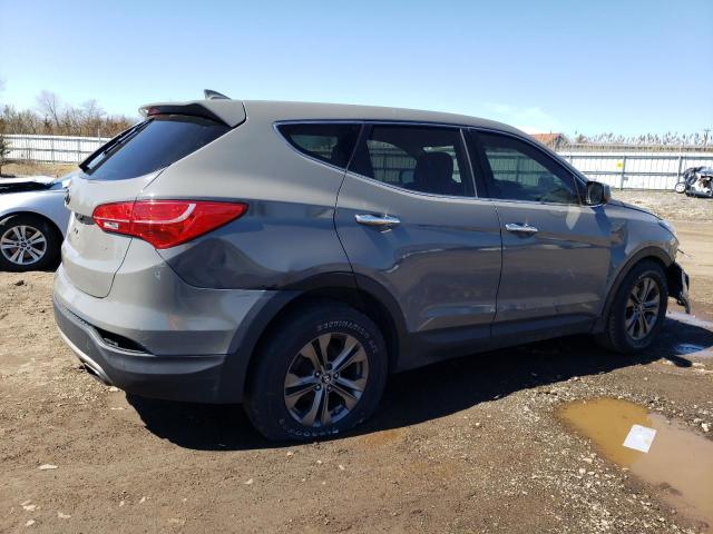 5XYZTDLB9DG062483 - 2013 HYUNDAI SANTA FE S GRAY photo 3