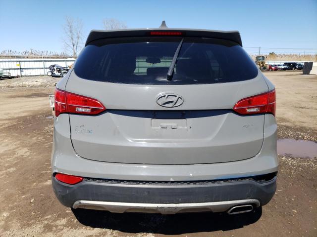 5XYZTDLB9DG062483 - 2013 HYUNDAI SANTA FE S GRAY photo 6