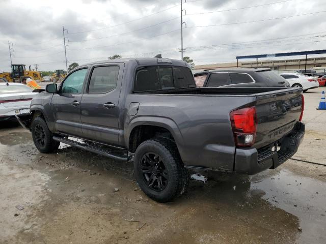 5TFAX5GN4KX163324 - 2019 TOYOTA TACOMA DOUBLE CAB GRAY photo 2