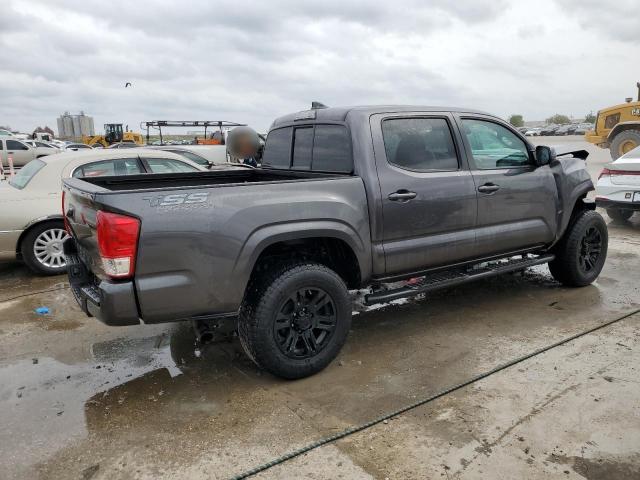 5TFAX5GN4KX163324 - 2019 TOYOTA TACOMA DOUBLE CAB GRAY photo 3