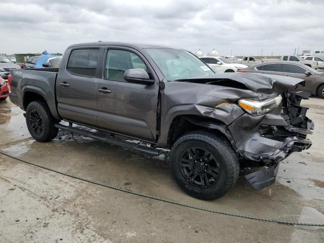 5TFAX5GN4KX163324 - 2019 TOYOTA TACOMA DOUBLE CAB GRAY photo 4