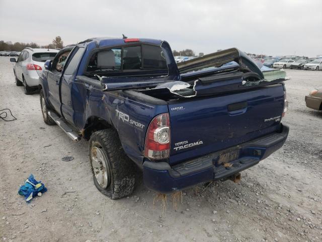5TFTU4GN3EX062159 - 2014 TOYOTA TACOMA PRERUNNER ACCESS CAB BLUE photo 3