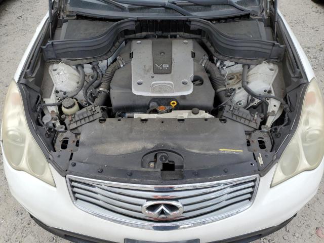 JNKAJ09F08M360090 - 2008 INFINITI EX35 BASE WHITE photo 12