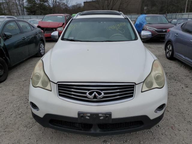 JNKAJ09F08M360090 - 2008 INFINITI EX35 BASE WHITE photo 5