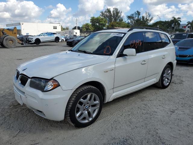 WBXPA93426WG87170 - 2006 BMW X3 3.0I WHITE photo 1