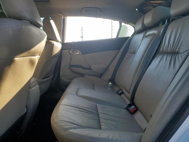 19XFB2F9XFE078081 - 2015 HONDA CIVIC EXL WHITE photo 10