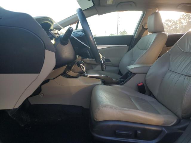 19XFB2F9XFE078081 - 2015 HONDA CIVIC EXL WHITE photo 7