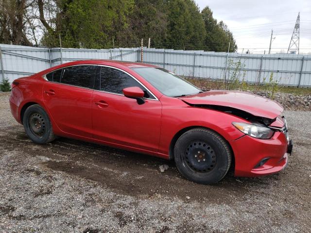 JM1GJ1W53E1100180 - 2014 MAZDA 6 GRAND TOURING RED photo 4