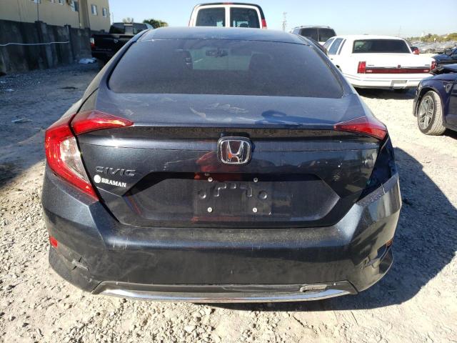 2HGFC2F67LH504510 - 2020 HONDA CIVIC LX BLUE photo 6