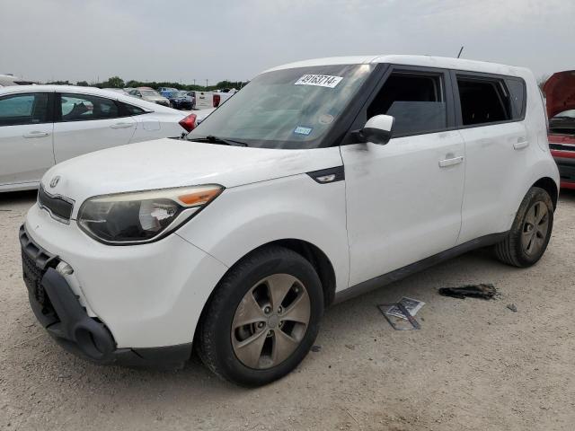 KNDJN2A22E7076819 - 2014 KIA SOUL WHITE photo 1