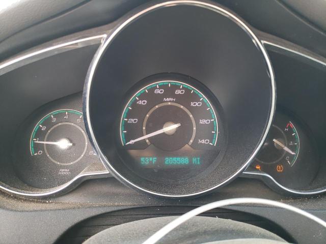 1G1ZE5E03CF107228 - 2012 CHEVROLET MALIBU LTZ თეთრი ფოტო 9