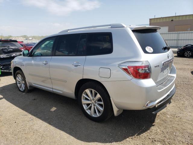 JTEEW44A092030031 - 2009 TOYOTA HIGHLANDER HYBRID LIMITED SILVER photo 2