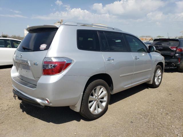 JTEEW44A092030031 - 2009 TOYOTA HIGHLANDER HYBRID LIMITED SILVER photo 3